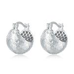 S925 Sterling Silver Gold-Plated Ice Shard Earrings