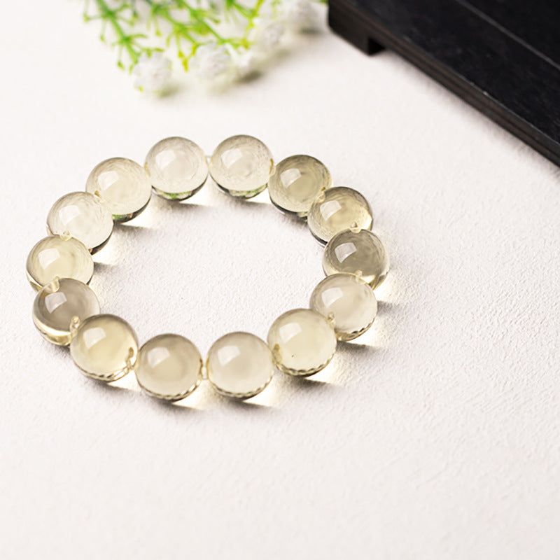 Natural Citrine and Lemon Quartz Bracelet