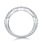 S925 Silver Moissanite Ring