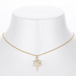 S925 Sterling Silver Zircon Star Necklace