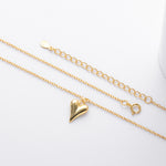 S925 Sterling Silver Heart Necklace