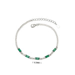 S925 Sterling Silver Cubic Zirconia Bracelet