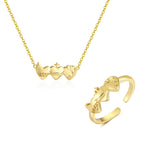 S925 Sterling Silver Heart Necklace