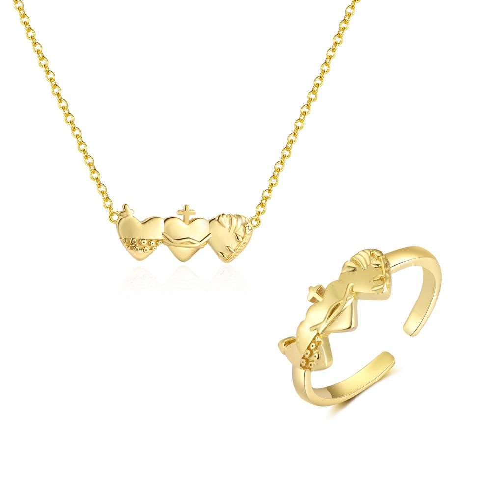 S925 Sterling Silver Heart Necklace