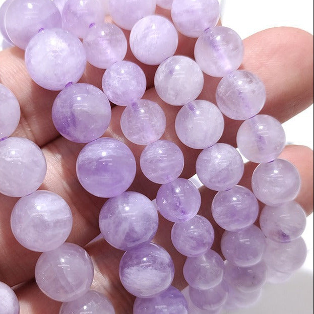 Natural Lavender Amethyst Bracelet