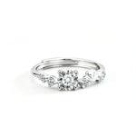S925 Sterling Silver Mermaid Moissanite Ring