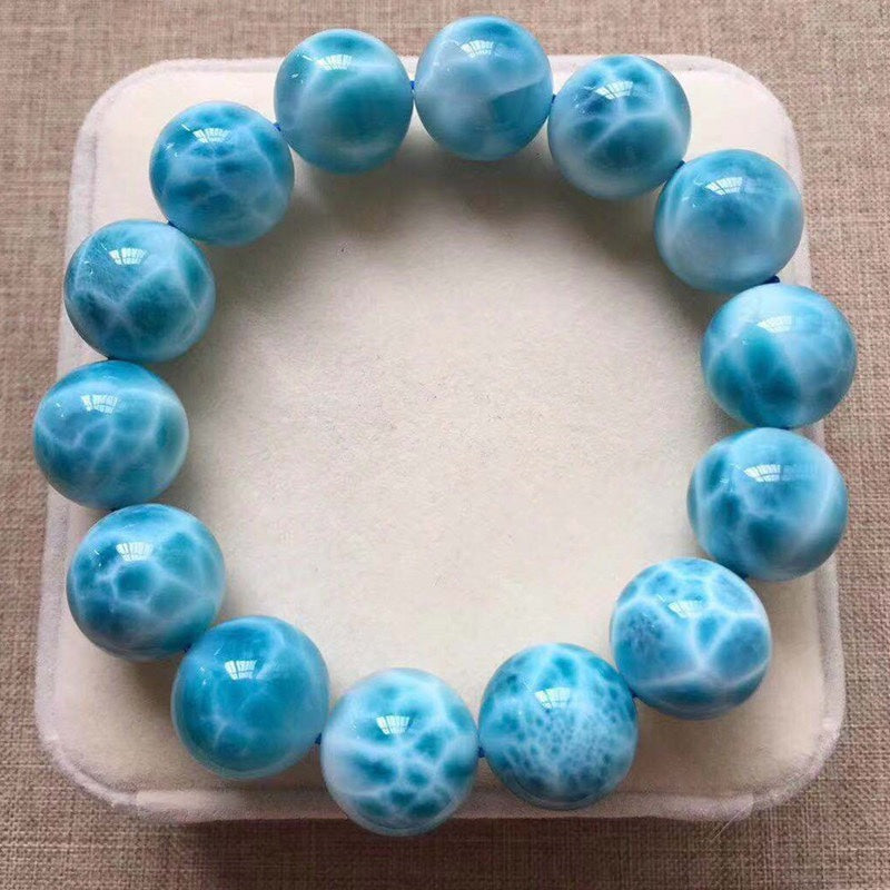 Natural Blue Larimar Bracelet