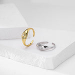 Versatile S925 sterling silver ring with sparkling diamonds and a small floral design