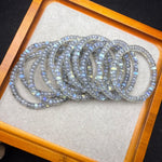 Natural Grey Moonstone Bracelet
