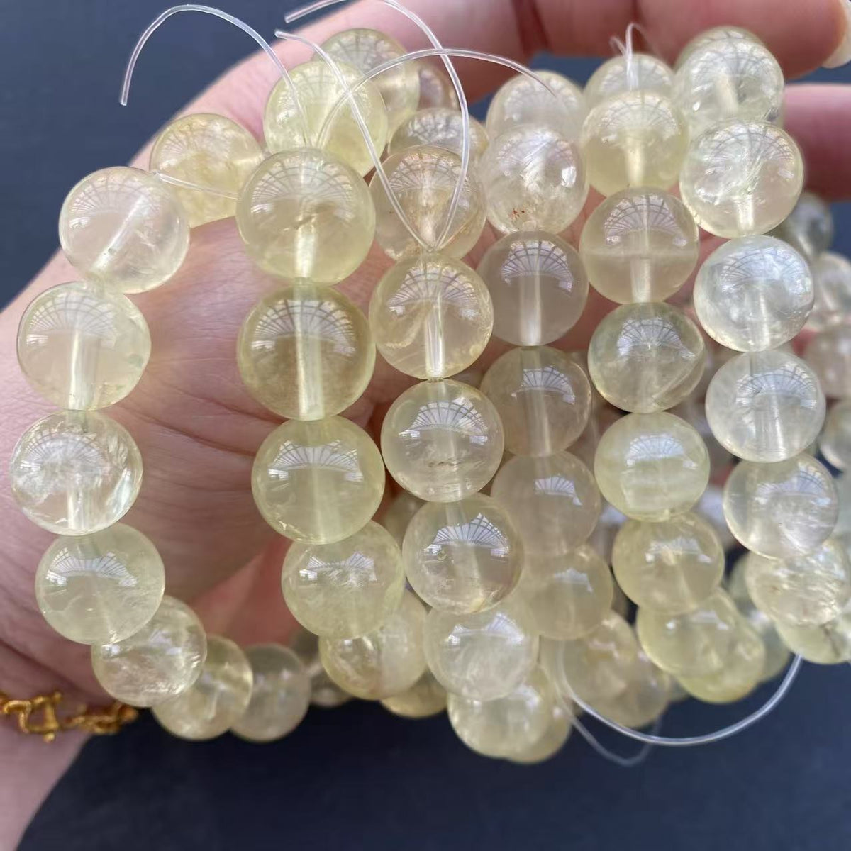 Natural Lemon Citrine Bracelet