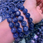 Natural Kyanite Single-Strand Bracelet