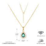 Double-layer zircon earrings and affordable luxury zircon necklace