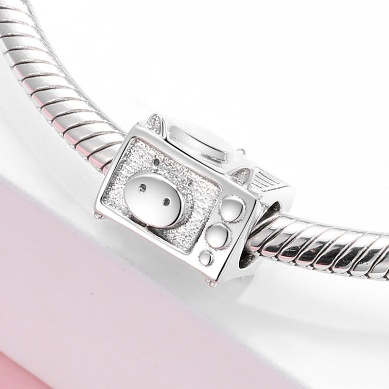 S925 Sterling Silver Piggy Oven Mix and Match Style Bead
