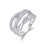 S925 Silver Moissanite Ring