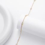 S925 Sterling Silver and Zircon Bracelet