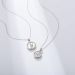 S925 Sterling Silver Natural White Shell Necklace