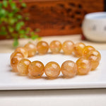 Natural Yellow Phantom Quartz Bracelet