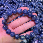 Natural Kyanite Single-Strand Bracelet