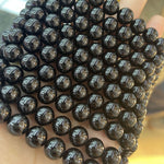 Black Tourmaline Loose Beads (Straight-Drilled) – DIY Jewelry Accessories
