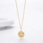 S925 Sterling Silver Fashion Necklace - Evil Eye