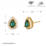 Double-layer zircon earrings and affordable luxury zircon necklace