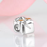 S925 Sterling Silver Big Eye Owl Pendant