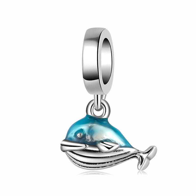 S925 Sterling Silver Dolphin Pendant
