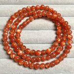 Natural Golden Sunstone Multi-Wrap Crystal Bracelet