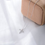 S925 Silver Zircon Inlaid Twelve Constellation Pendant Necklace