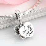 S925 Sterling Silver Red Hollow Tree of Life Pendant