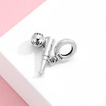 S925 Sterling Silver Baseball Bat Pendant
