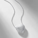 S925 Sterling Silver Three-Dimensional Love Necklace