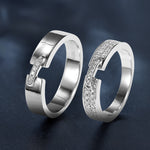 S925 Sterling Silver Moissanite Engagement Ring
