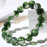 Natural Green Phantom Quartz Bracelet