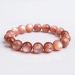 Natural Pink Lepidolite Crystal Bracelet