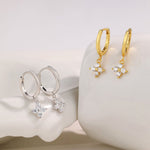 S925 Sterling Silver Earrings Set with Zirconia