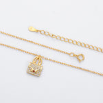 S925 Sterling Silver Fashionable Versatile Zirconia Necklace for Bags