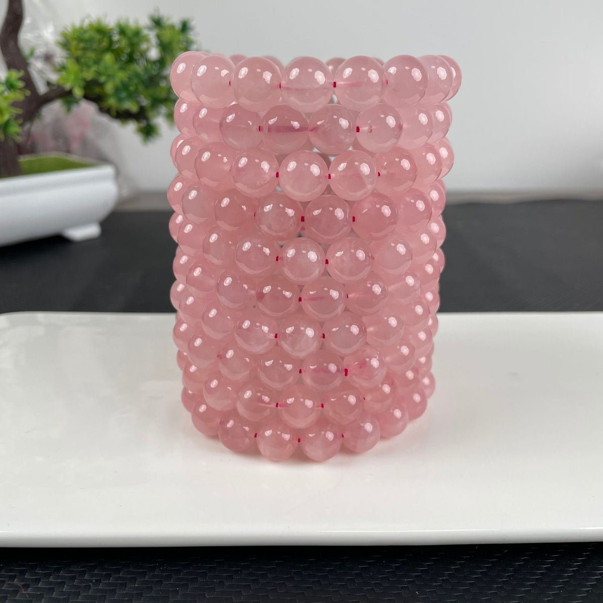 Natural Rose Quartz Bracelet