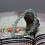 Natural Topaz and Crystal Bracelet