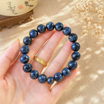 Natural Blue Pietersite Crystal Bracelet