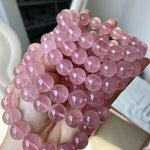 Natural Old-Mine Powder Crystal Bracelet