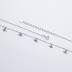 S925 Sterling Silver Fashion Evil Eye Necklace