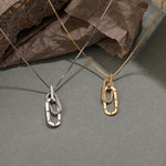 S925 Sterling Silver and Zircon Necklace