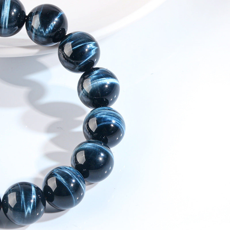 Natural Blue Tiger's Eye Bracelet