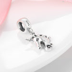 S925 Sterling Silver Unicorn Pendant