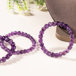 Natural Brazilian Amethyst Bracelet