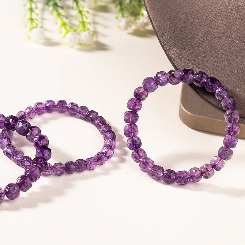 Natural Brazilian Amethyst Bracelet