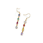 S925 Sterling Silver and Zircon Earrings