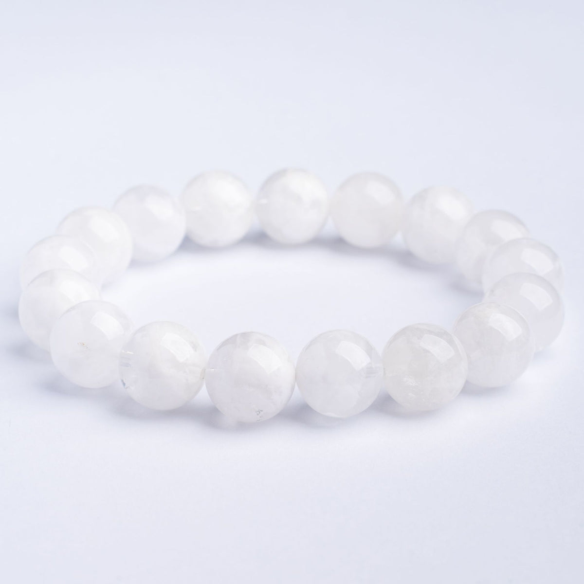 Natural Snowflake Phantom / White Phantom Bracelet