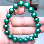 Natural Banded Malachite Bracelet